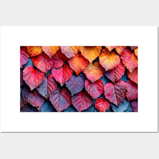 Colorful Autumn Leaves - Landscape Posters and Art